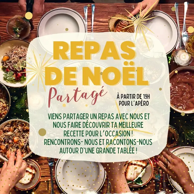 Repas de Noël partagé