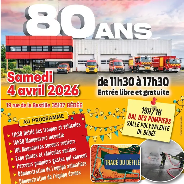 Centre d'Incendie et de Secours Bédée