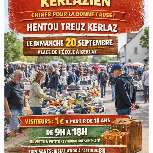Vide grenier Kerlaz
