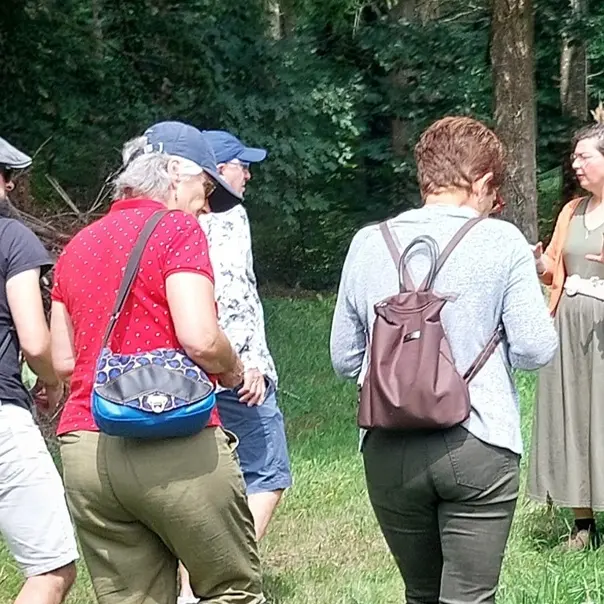 balade botanique - Château de Loyat - Vue des rosiers - Morbihan