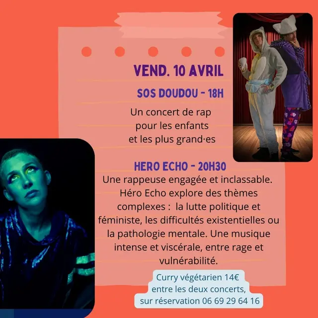 Soirée double concert