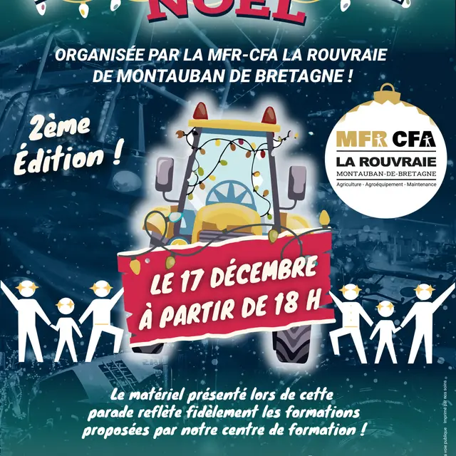 affiche parade de Noel 2 ème édition V2