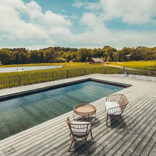 Terrasse du café lounge