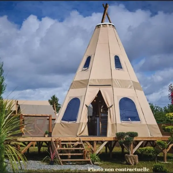 Insolite - Tipi - Domaine du Roc - Val d'Oust - Destination - Brocéliande