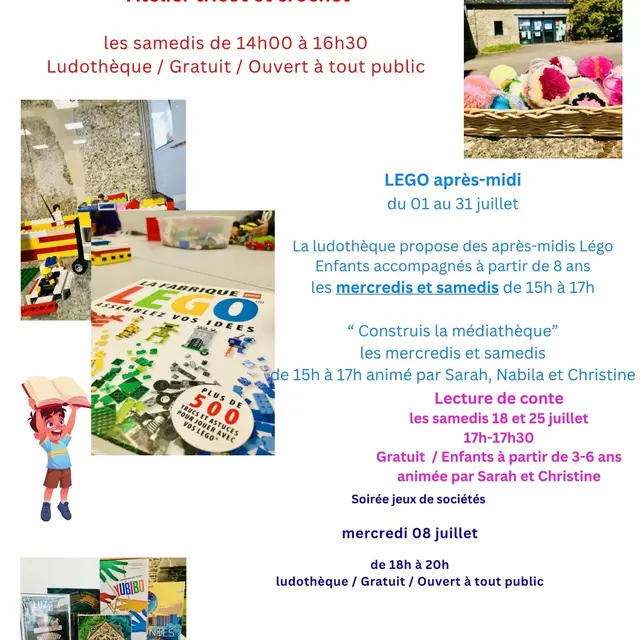 AGENDA DE JUILLET