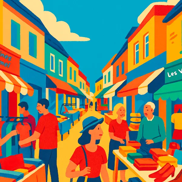 AFFICHE BRADERIE PLOËRMEL - 1