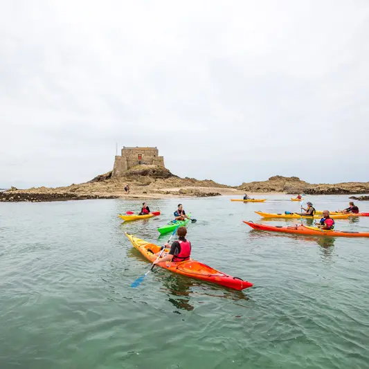 Corsaires Malouins section kayak