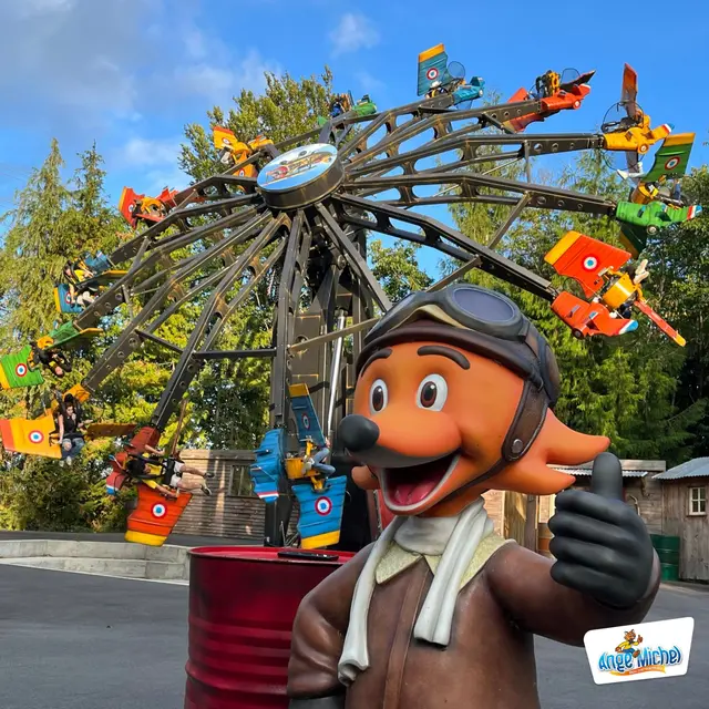 Ange Michel Drift - parcs d'attraction - Saint Hilaire - L'Esscadrille  1