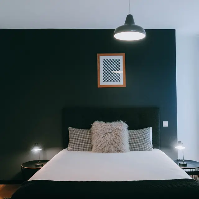 Vue lit appartement 5 Solférino