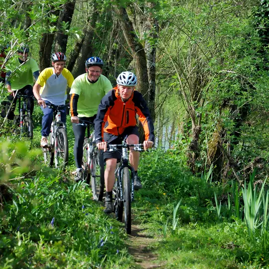 Base VTT Lanvaux Sérent groupe
