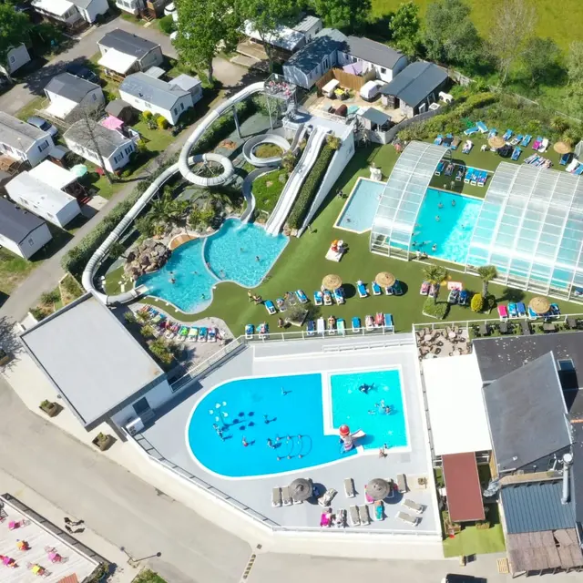 Camping Kerzerho - Erdeven - Vue aérienne