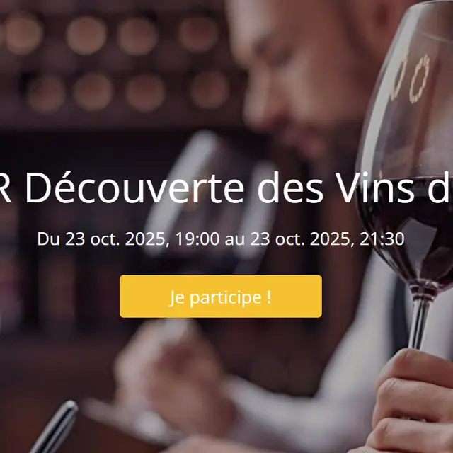 Atelier découverte des vins de Loire