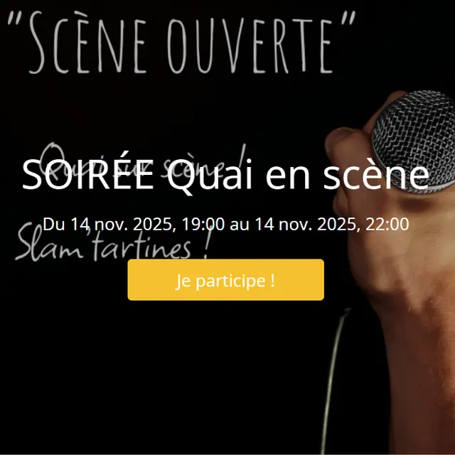 Soirée Quai en scène