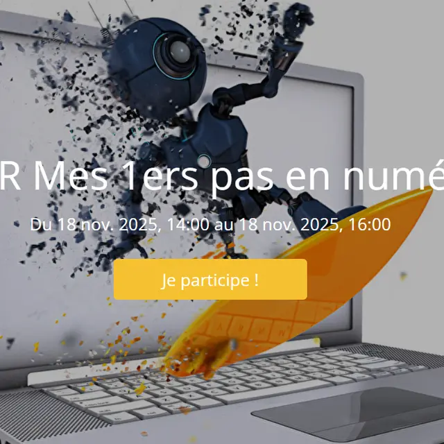 Atelier mes 1ers pas en numérique