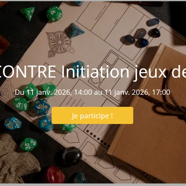 Initation Jeux de rôles