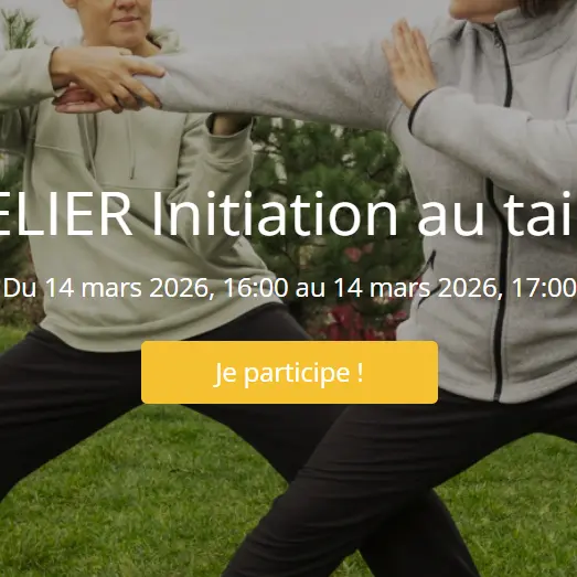ATELIER Initiation au tai chi