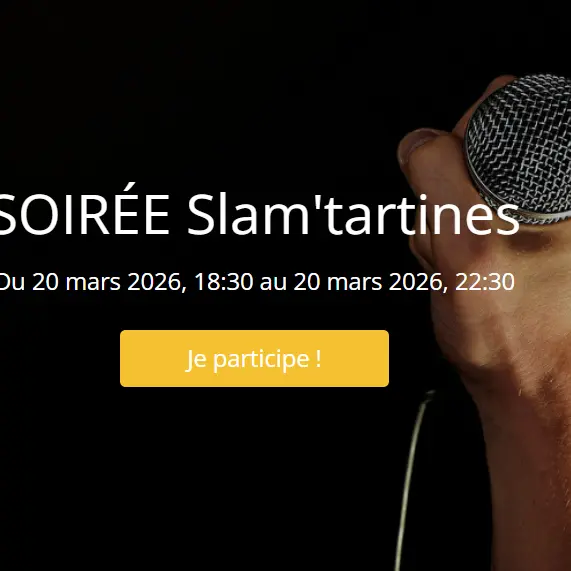 Soirée Slam'tartines