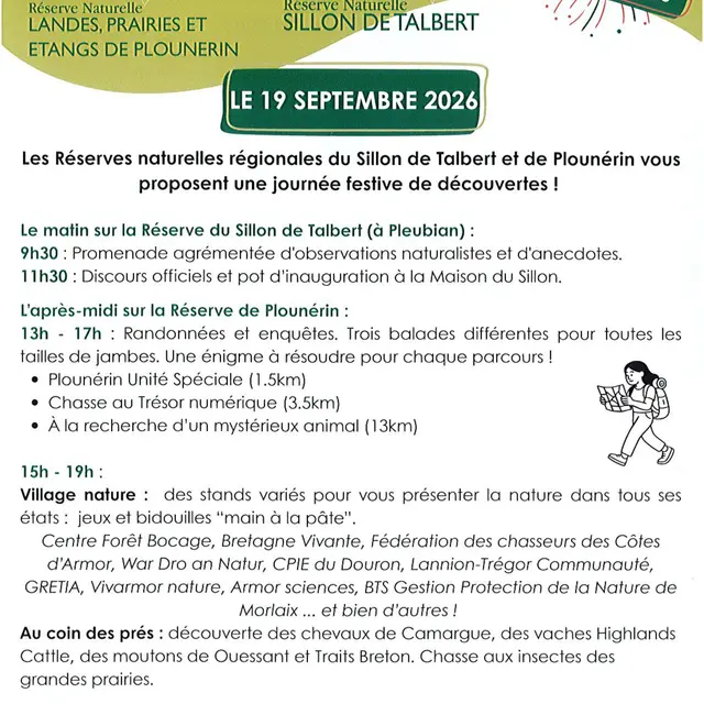Anniversaires des réserves naturelles régionales