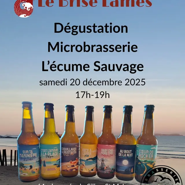 Dégustation Microbrasserie L’écume Sauvage