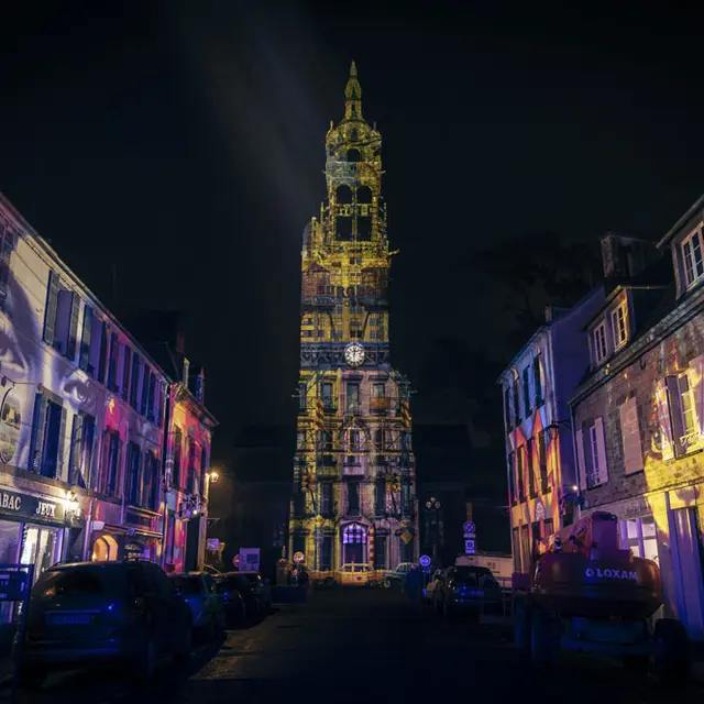 Nuit d’hiver à Landerneau