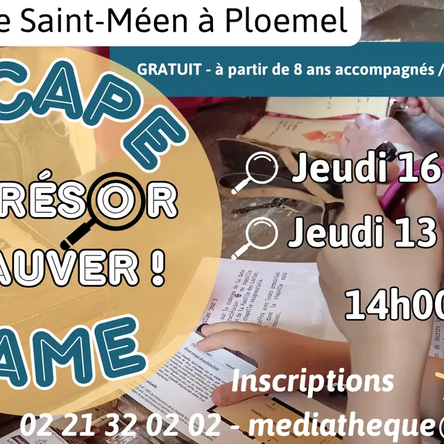 Escape game Un trésor à sauver