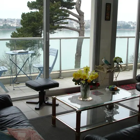 Gîte de Monsieur et Madame Frappier à Dinard - le salon