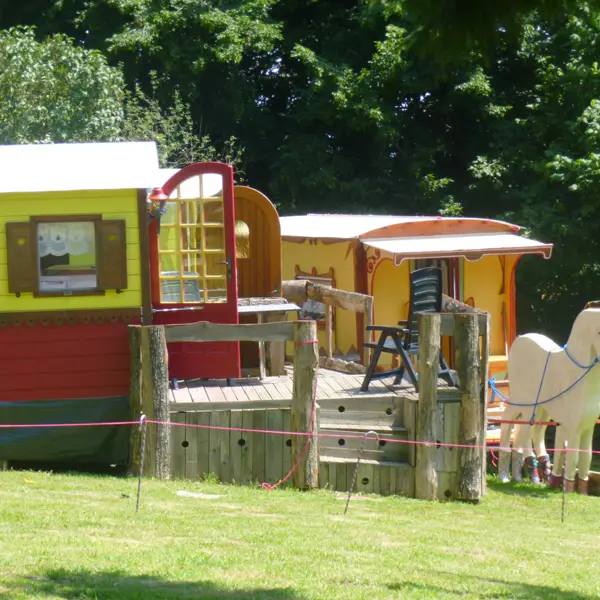 Les roulottes du Tilleul à Bécherel