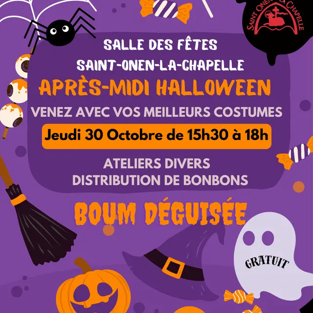 Halloween à Saint Onen