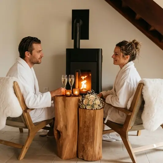 Hébergement insolite love room_coin detente_feu_Pluméliau-Bieuzy_Vallée du Blavet