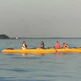 L'aviron sous le soleil