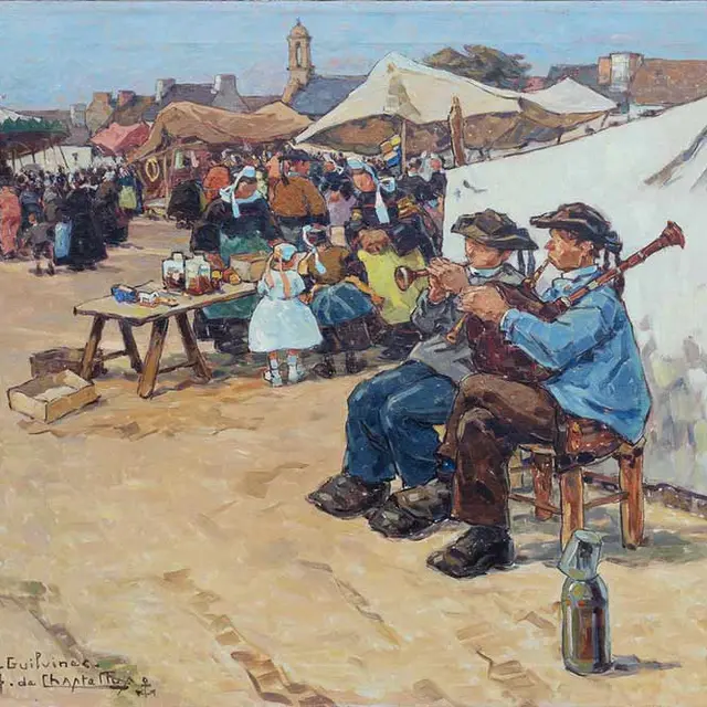 Les sonneurs vus par les artistes en Bretagne (1800-1950)