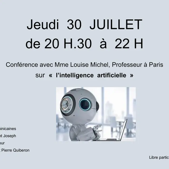 Jeudi 30 JUILLET 2026 louise Michel (IA)