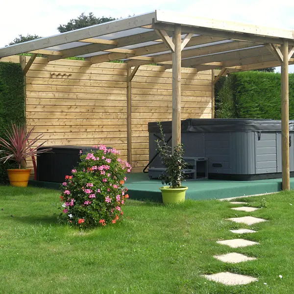 LEDUC Duplex - Vue du Spa -  Saint-Coulomb