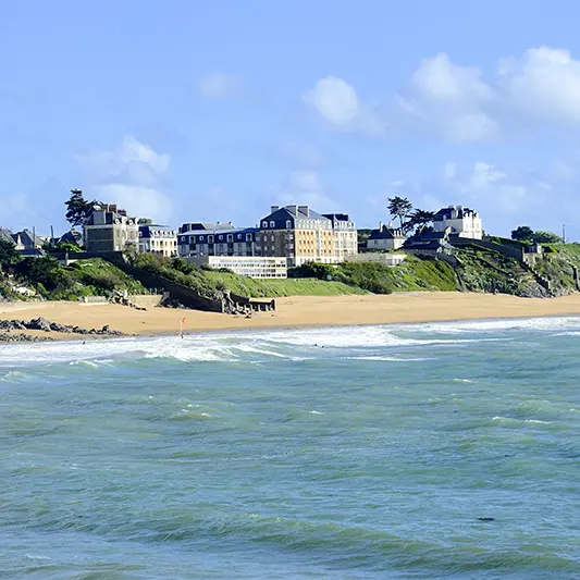Plage du Minihic à Saint-Malo