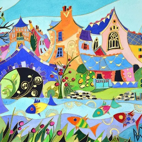 Atelier d'artiste - Martine Wentzeis - Saint-Pierre de Plesguen