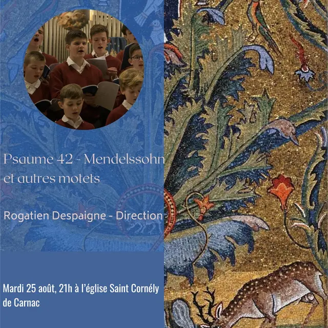 Mardi 25 août, 21h à l’église Saint Cornély de Carnac - 1