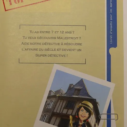 Livret-jeu pour les enfants Enquête à Malestroit