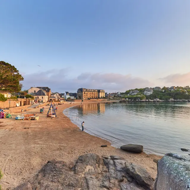 Plage de Saint-Guirec, Ploumanac'h