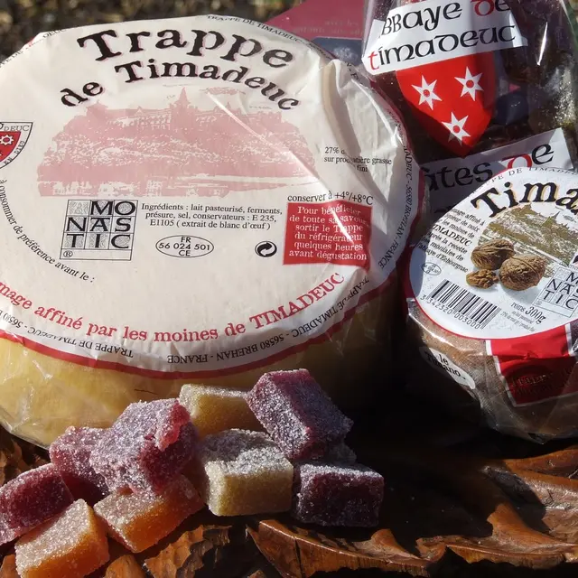 Fromage et pâtes de fruits de Timadeuc - Bréhan