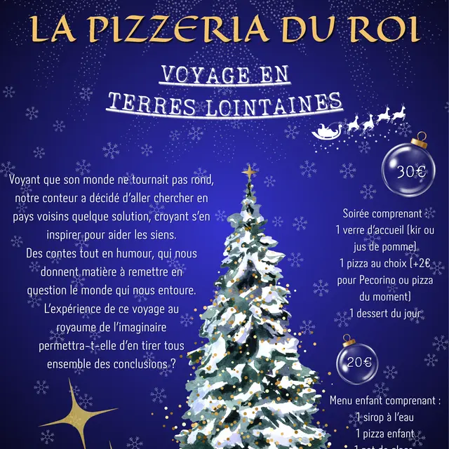 Pizzeria du Roi 29.12.2025 - Affiche/flyer