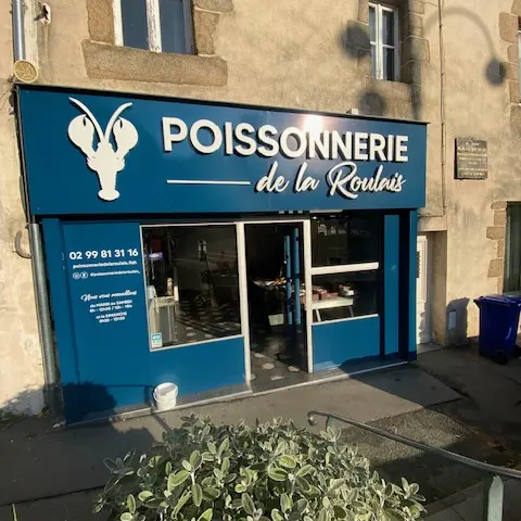 Poissonnerie de la Roulais - Saint-Malo - façade