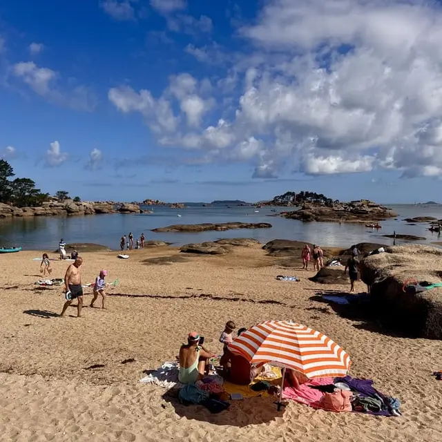 Plage de Tourony - Trégastel