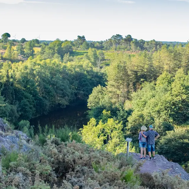 Randonnée vallon de la chambre au Loup Iffendic2