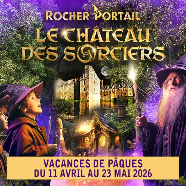 Rocher Portail, le Château des Sorciers - La Forêt Interdite