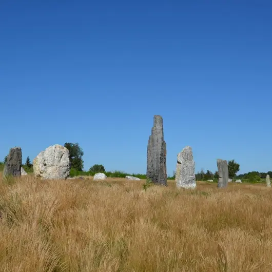 Saint-Just - Alignement menhirs