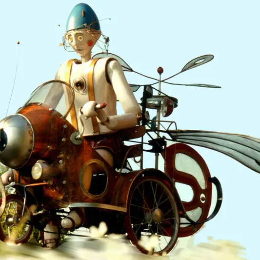 Univers du poète ferrailleur