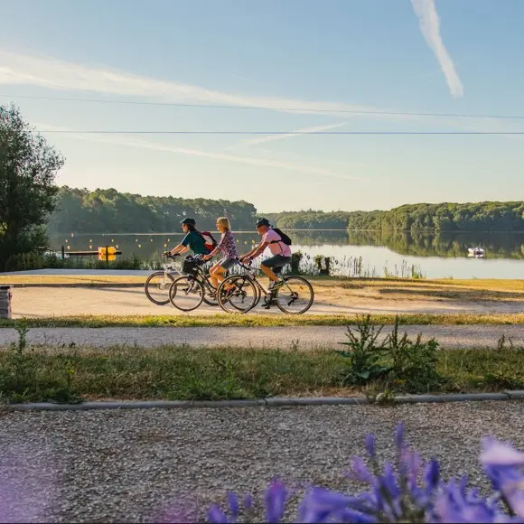 Vélo lac de Trémelin à Iffendic