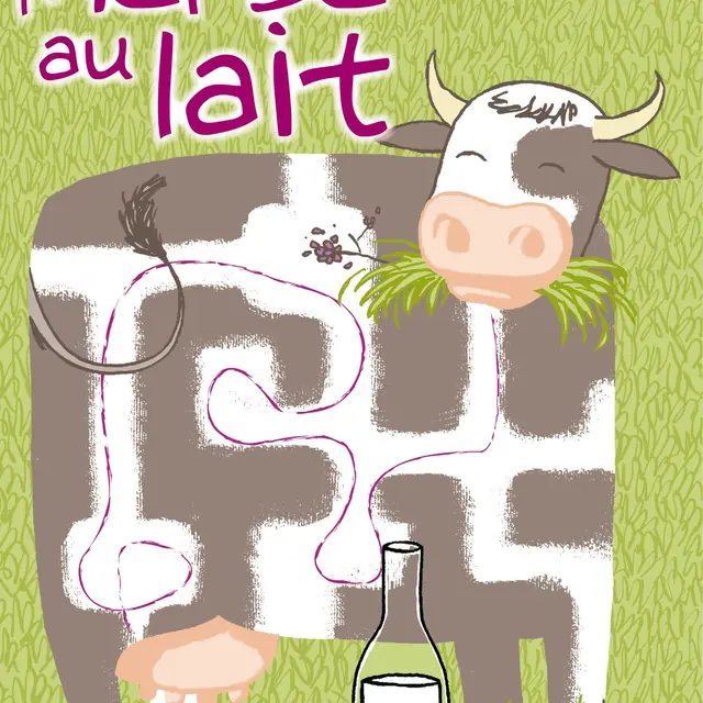 Visuel exposition De l'herbe au lait 12 mai au 6 juin 2026