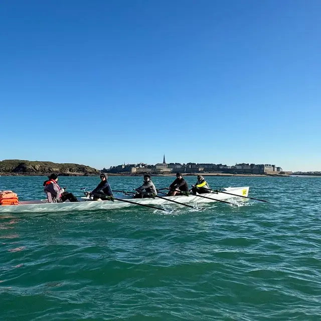 Aviron en baie -SNBSM - St Malo