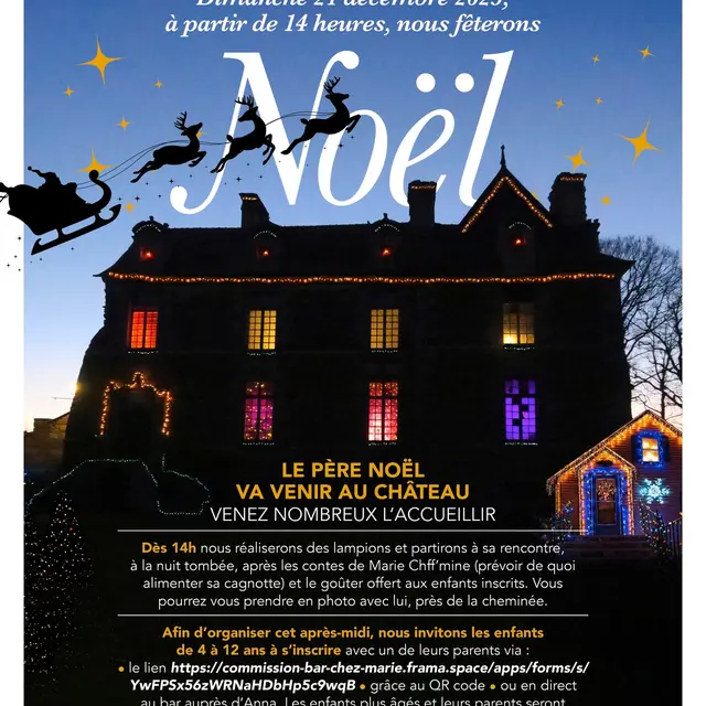 affiche chez marie Noël
